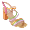Sandali con tacco alto quadratoOR625 Art. OR625